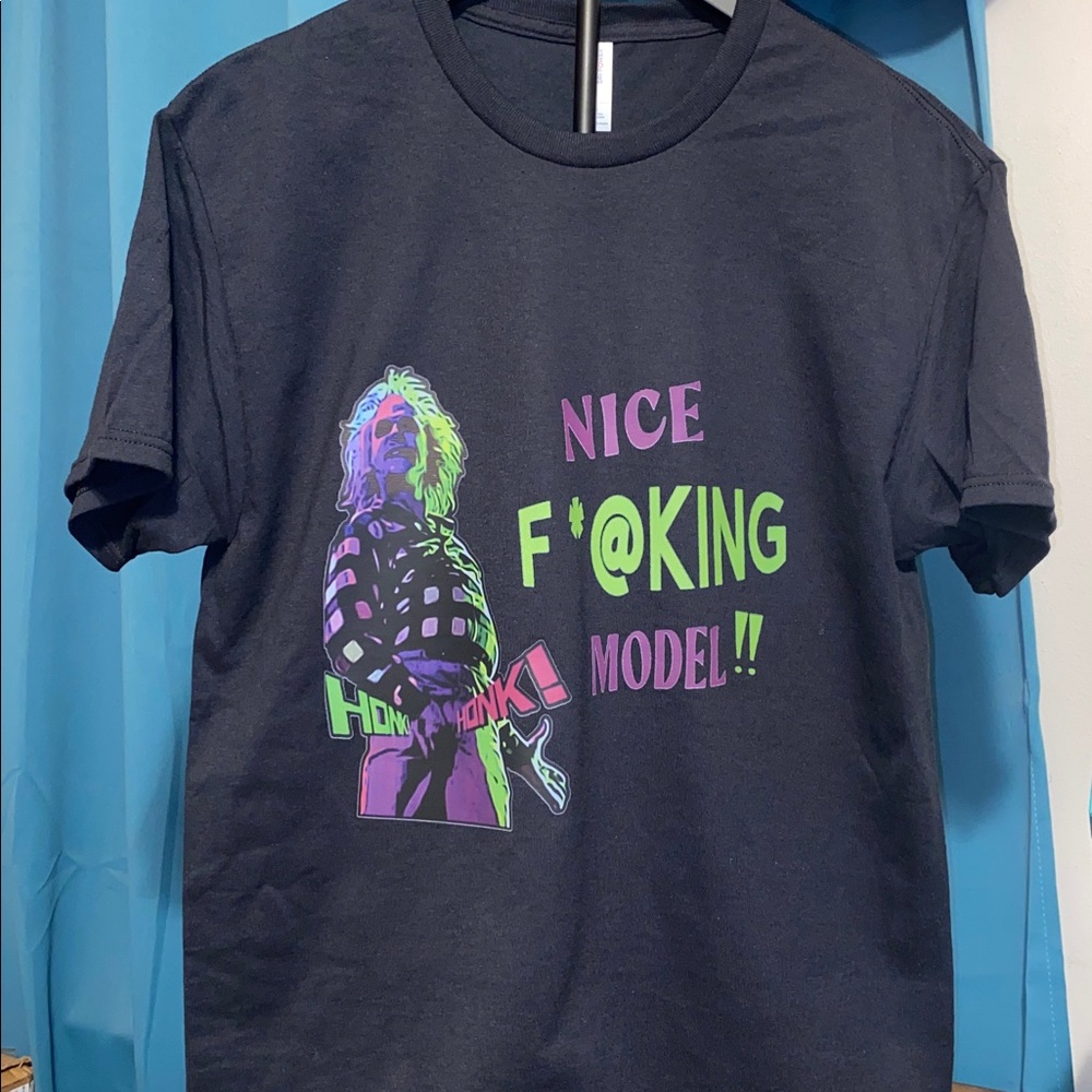NEW!! DBL-SIDED  BEETLEJUICE tee